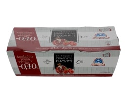 ΟΛΥΜΠΟΣ | ΓΙΑΟΥΡΤΙ ΣΤΡΑΓΓΙΣΤΟ ΡΟΔΙ ΣΜΕΟΥΡΟ 2 X 170 GR