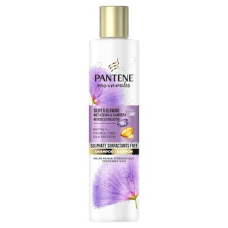 PANTENE | Σαμπουάν Χωρις Θειικά Μεταξένια & Λαμπερά 225ml