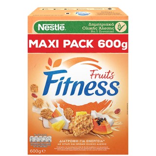 FITNESS | FITNESS ΔΗΜΗΤΡΙΑΚΑ ΟΛΙΚΗΣ ΑΛΕΣΕΩΣ ΜΕ ΦΡΟΥΤΑ  600 GR