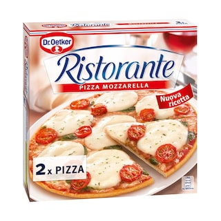 DR.OETKER | Πίτσα Κατεψυγμένη Μοτσαρέλα 2 Τεμάχια 670gr