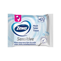 Υγρό Χαρτί Υγείας Sensitive Moist 42 Τεμάχια 184g