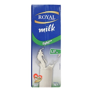 ROYAL | Γάλα Μακράς Διάρκειας Ελαφρύ 1lt