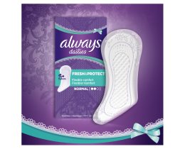 ALWAYS | Σερβιετάκια Dailies Fresh & Protect Normal 30 Τεμάχια