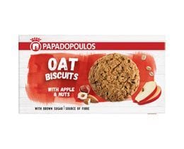 ΠΑΠΑΔΟΠΟΥΛΟΥ | Biscuits Oat Apple & Nuts 150g