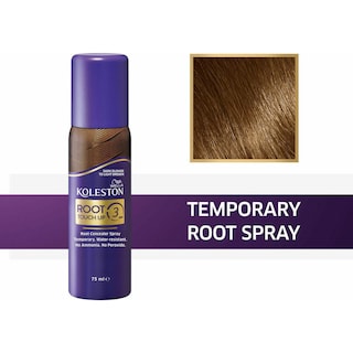 KOLESTON | Spray Κάλυψης Root Touch Up Σκούρο Ξανθό 75ml