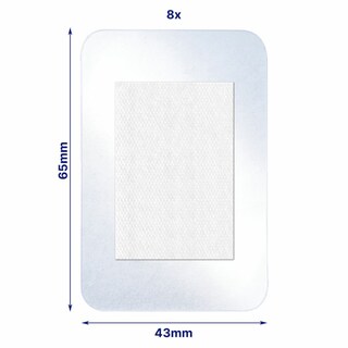 HANSAPLAST | Επίθεματα Γρήγορης Επούλωσης 8 Τεμάχια