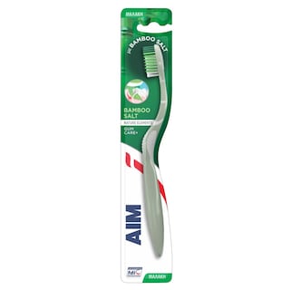 AIM | Οδοντόβουρτσα N.E.Bamboo Salt Μαλακή 1 Τεμάχιο