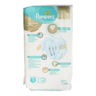 PAMPERS | Πάνες Μωρού Premium Care New Baby Νο1 2-5kg 41 Τεμάχια