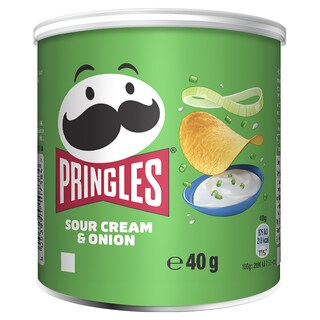 PRINGLES | . SOUR CREAM AND ONION 40 GR