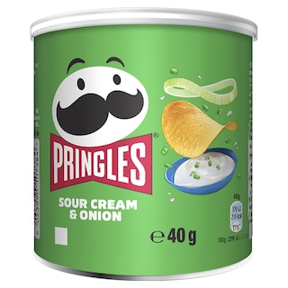 PRINGLES | . SOUR CREAM AND ONION 40 GR