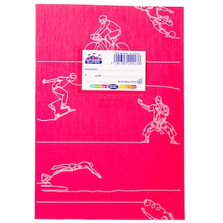 - | Notebook Super International Fancy Ruled 50 Sheets 1 Piece