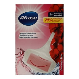 AFROSO | Στέρεο Block WC Passionate Rose 3x40g