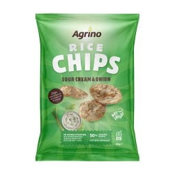 Τσιπς Ρυζιού Sour Cream & Onion 60g