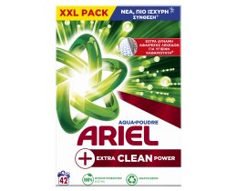 ARIEL | Σκόνη Πλυντηρίου Ρούχων Extra Clean 42 Μεζούρες