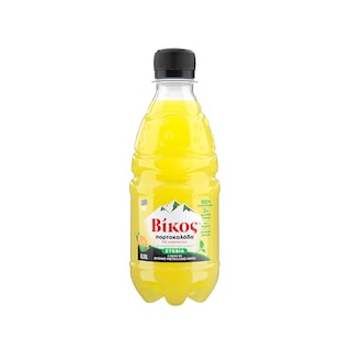 Πορτοκαλάδα Στέβια με Ανθρακικό Φιάλη 330ml