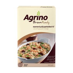AGRINO | Ρύζι Καστανό Ελληνικό 500 gr