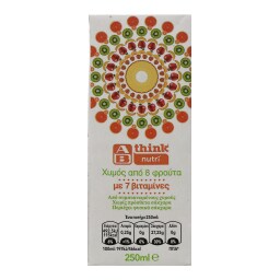 ΑΒ THINK NUTRI | Χυμός Φυσικός Multivitamin 250ml