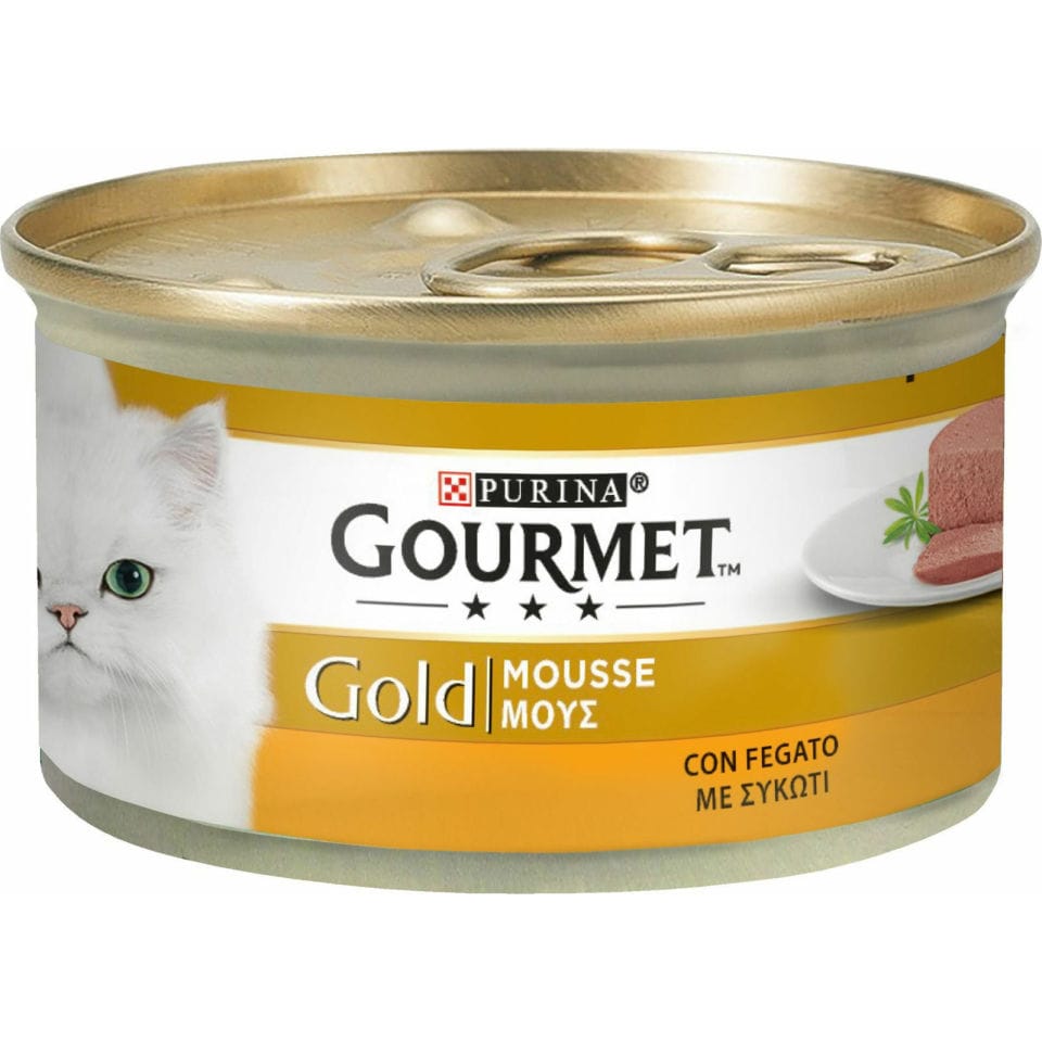 GOURMET Γατοτροφή Μους Συκώτι 85g