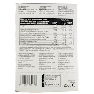 DLL | Φρούτα του Δάσους Κατεψυγμένα 250g