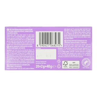 PERLA BEVERAGES | Αφέψημα Βοτάνων Δαμάσκηνο Βανίλια Κανέλα 20x2g