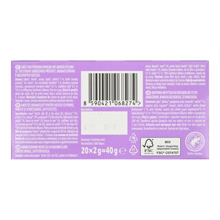 PERLA BEVERAGES | Αφέψημα Βοτάνων Δαμάσκηνο Βανίλια Κανέλα 20x2g