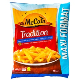 McCAIN | Πατάτες Κατεψυγμένες Tradition Κλασικό Κόψιμο 2.5kg