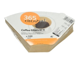 365 | Φίλτρα Καφέ Νο4 100 Τεμάχια