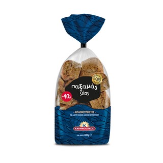 ΚΑΡΑΜΟΛΕΓΚΟΣ | Παξαμάς Ζέας 400g Έκπτωση 0.40Ε