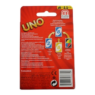 UNO | Παιχνίδι Επιτραπέζιο Κάρτες Uno 1 Τεμάχιο