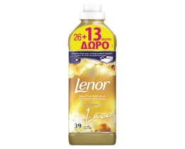 LENOR | Συμπυκνωμένο Μαλακτικό Luxe Gold Orchid 26+13 Μεζούρες Δώρο