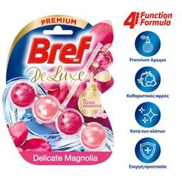 BREF | POWER ACTIVE | Μπλοκ Τουαλέτας WC Pink Magnolia 50g