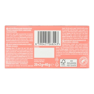 PERLA BEVERAGES | Αφέψημα Βοτάνων Φράουλα και Βανίλια 20x2g