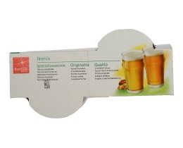 - | SET BEER GLASS NONIX 58CL 2PCS