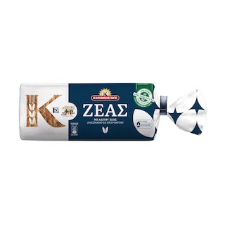 ΚΑΡΑΜΟΛΕΓΚΟΣ | Ψωμί Τοστ με Αλεύρι Ζέας 500g