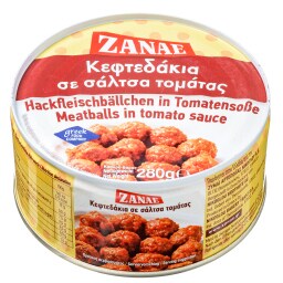 Έτοιμο Φαγητό Σε Κονσέρβα Κεφτεδάκια 280 gr