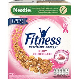 NESTLE | FITNESS | Δημητριακά Ολικής Άλεσης Ruby Chocolate 300gr