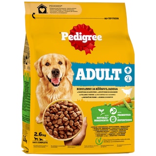 Σκυλοτροφή Adult Πουλερικά και Λαχανικά 2.6kg