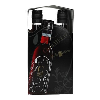 CARAMELO | ΟΙΝΟΣ ΕΡΥΘΡΟΣ  4 Χ 187 ML