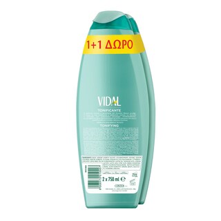 VIDAL | BATH WHITE MUSK 750ML 1+1