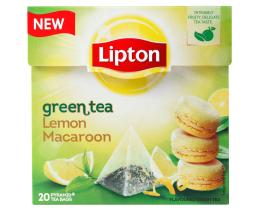 LIPTON | Τσάι Πράσινο Λεμόνι Μακαρόν 20 Τεμάχια