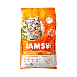 IAMS | Γατοτροφή με Κοτόπουλο  1.5 kg