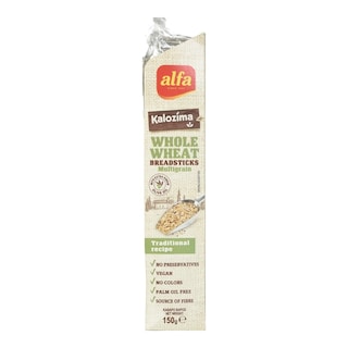 ALFA | Κριτσίνια Καλόζυμα Ολικής Πολύσπορα 150g