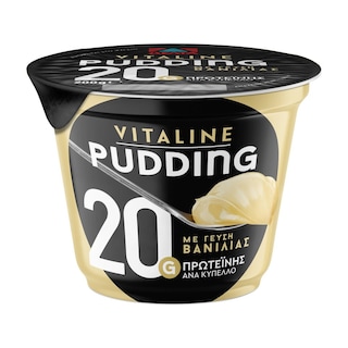 VITALINE | Επιδόρπιο Γάλακτος Πρωτείνης Πουτίγκα Βανίλια 200g