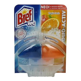 BREF | DUO ACTIVE | ΥΓΡO ΒLOCK WC ΑΝΘΗ ΠΟΡΤΟΚΑΛΙ 2 X 30 ML