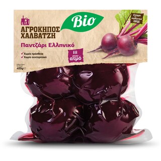 ΑΓΡΟΚΗΠΟΣ ΧΑΛΒΑΤΖΗ | ORGANIK BEETROOTS GREEK 400 GR