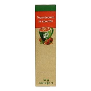 KNORR | QUICK SNACK | ΣΟΥΠΑ ΤΟΜΑΤΑ ΜΕ ΚΡΟΥΤΟΝ 57 GR