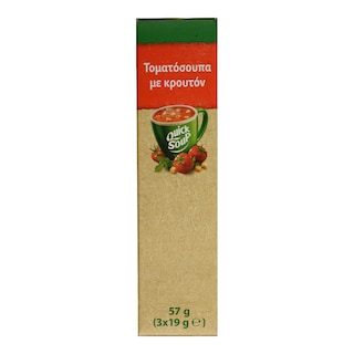 KNORR | QUICK SNACK | Σούπα Τομάτα Με Κρουτόν 57 gr