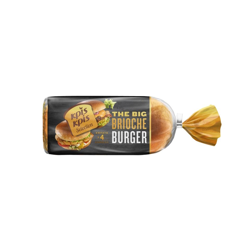 ΚΡΙΣ ΚΡΙΣ Ψωμί Burger Selection Τhe Big Brioche 360g