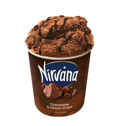 NIRVANA | Παγωτό Chocolate & Choco Chips 365g