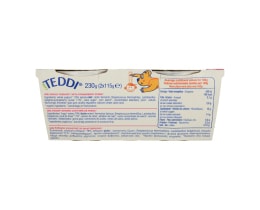 TEDDI BIO | Children's Yogurt Strawberry 2x115g